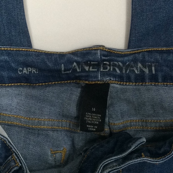 Lane Bryant Capri Jean Sz 16 - Picture 3 of 4